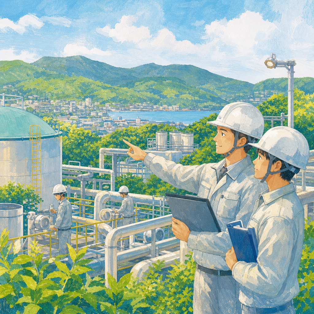 株式会社谷阪工業が地域設備を守り人を育てる現場